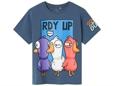 Name It t-shirt bering sea med Goose Goose Duck print